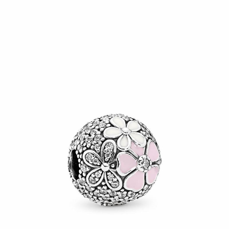 Pandora Poetic Blooms Charm NZ, Sterling Silver (167438-IYP)